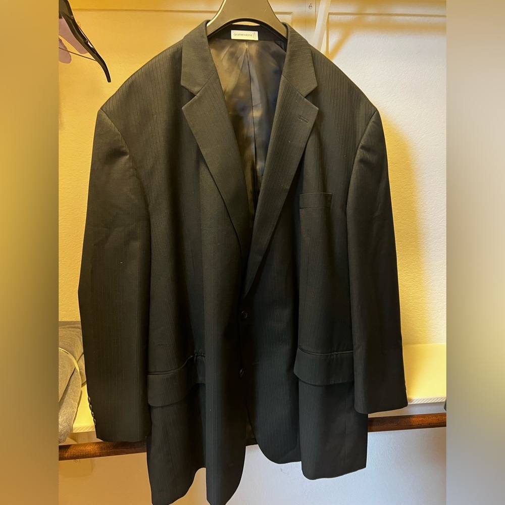 Black blazer for big guys